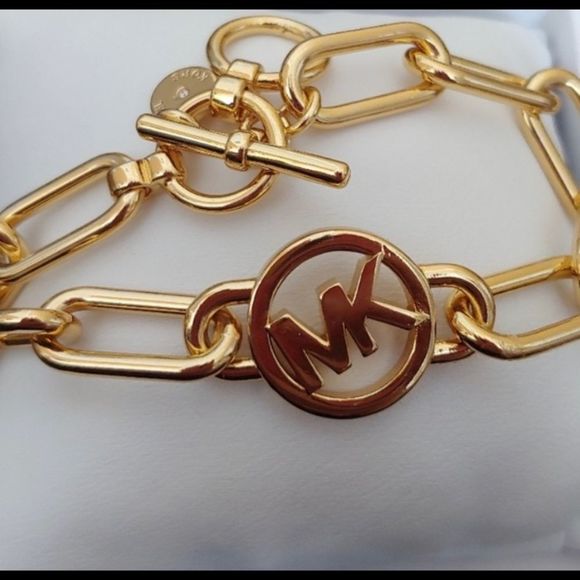 NEW MICHAEL KORS CHAIN LINK BRACELET - Picture 1 of 8